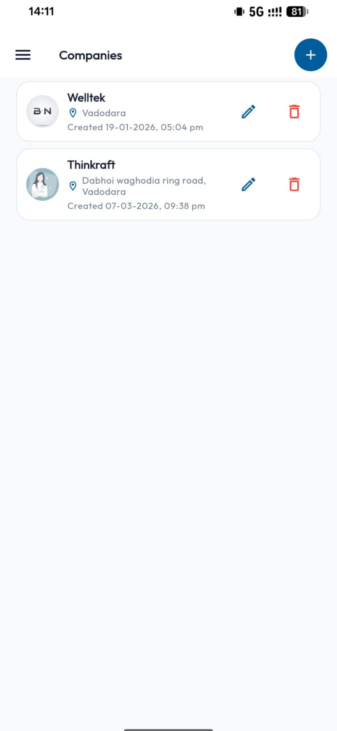 WellTek IoT mobile screenshot 1