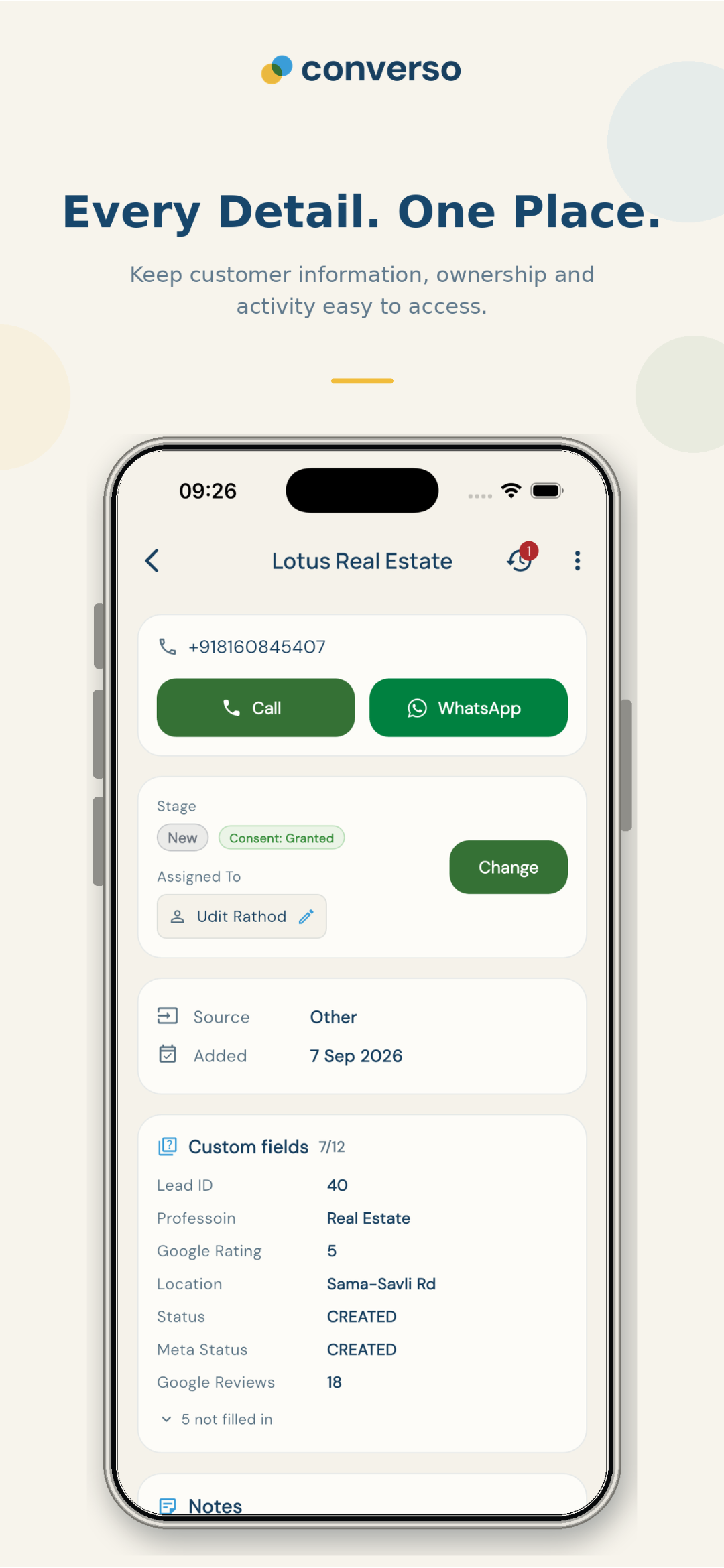 Converso - The Simplest CRM mobile screenshot 4